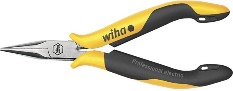 Flachrundzange Professional esd gerade Form 120 mm, 4 3/4' (26799) - Wiha