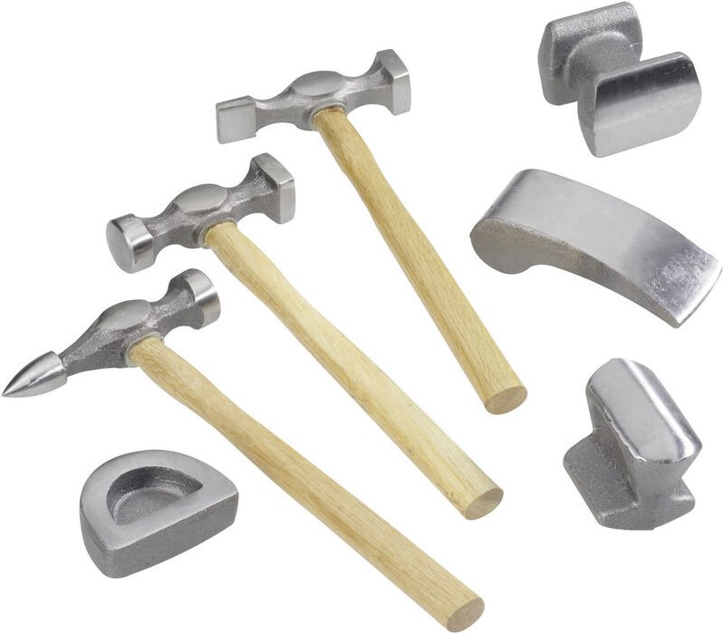 Brüder Mannesmann - M20700 Ausbeulsatz, stahlgeschmiedet, 7-teilig M20700