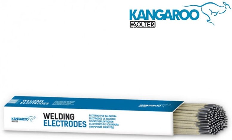 Kangaroo - Rutil-Elektrode für Kohlenstoffstahl 2.5mm Packung 5kg (260Stk) von solter