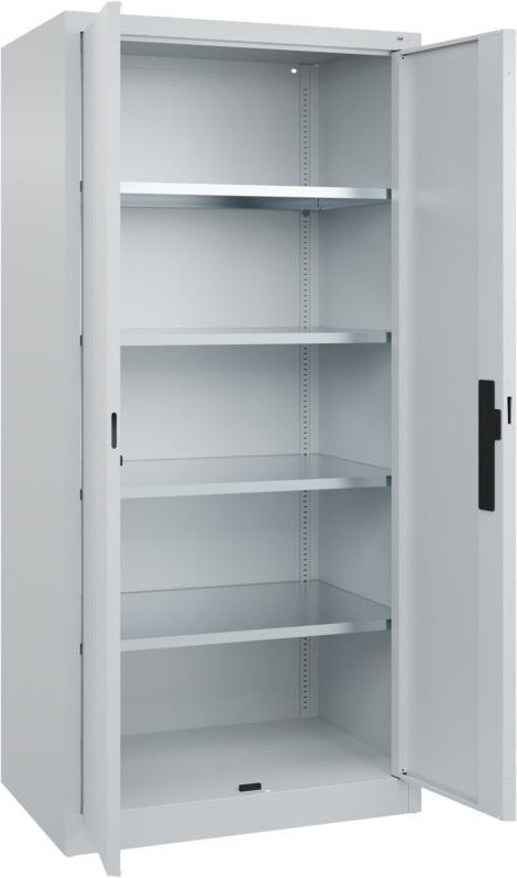 C+p Flügeltürenschrank Serie 89, 1950x930x600mm, 7035/7035