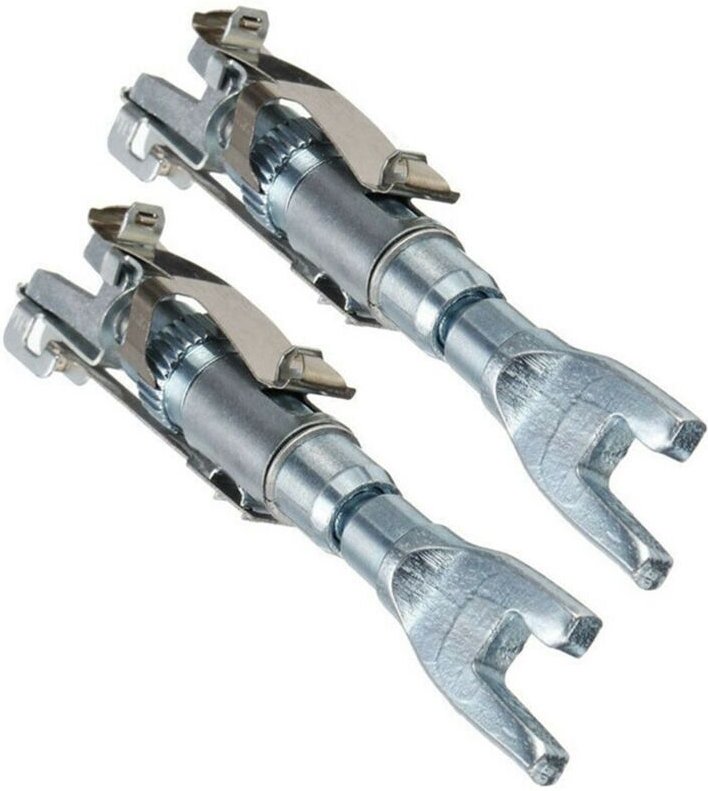 Tlily - 2Pcs Hinten Brems Trommel Schuh Teller für Transit Connect Fiesta 1995-2002 5039060 2T14-2K286-AB 1522225