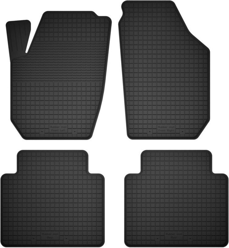 Gummi-Automatten, 4er-Set, Universalmodell: Honda City IV Limousine (2002-2008)