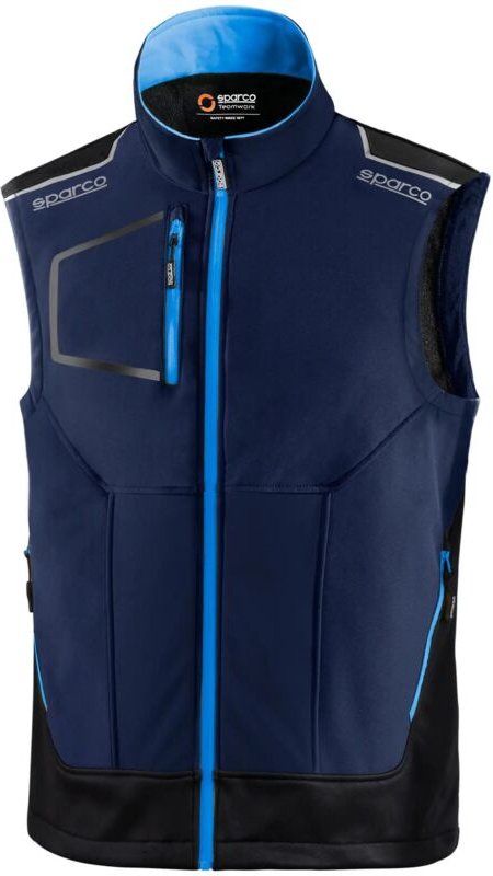 02419BMAF Leichte Weste Tech Illinois Blau xxl - Sparco