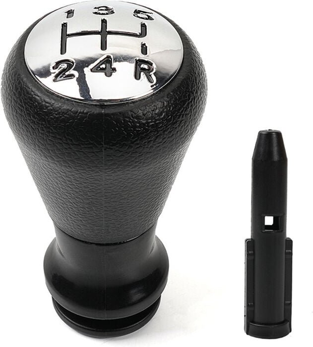 Ccykxa - 5-Gang-Schaltknauf für manuelles Schalten für Peugeot 106 107 207 301 307 308 407 408 508 3008 1007 / für citro...