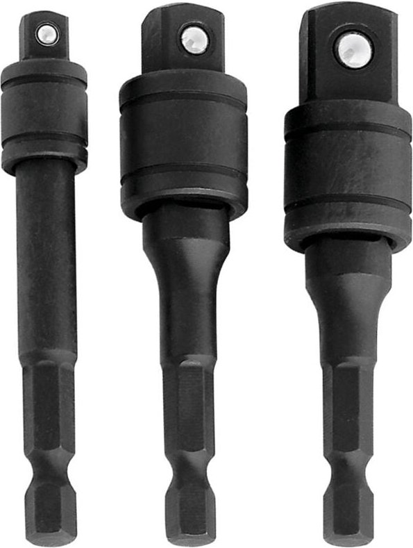 Kraftwerk - Schlag-Stecknuss-Adapter-Satz 3-tlg.