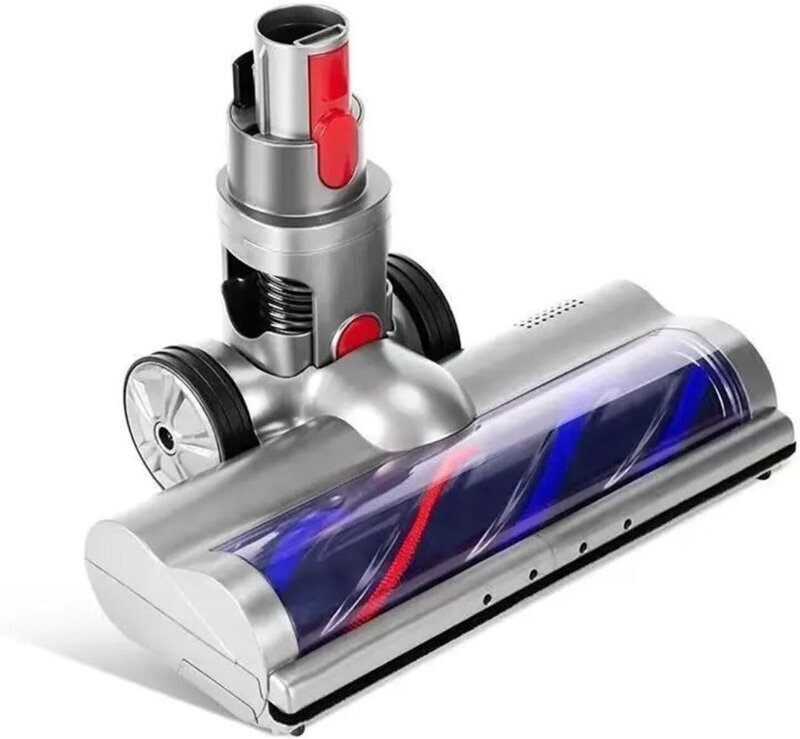 Kompatible elektrische Bürste für Dyson V7, V8, V10, V11 und V15: Direktantrieb-Turbobürste mit 4 LED-Leuchten für Hartb...