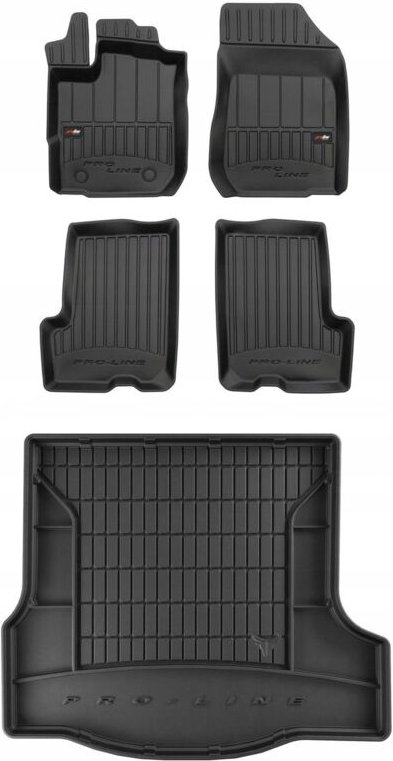 3D SET Gummimatten und Matte Dacia Logan 2 Limousine 2012-2020