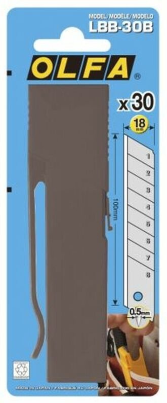 Klinge für Cuttermesser Olfa 18 mm