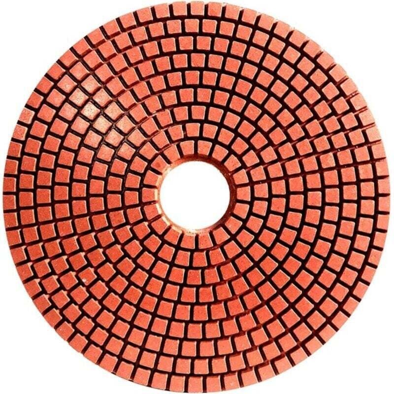 6 Zoll (150 mm) Diamantpolierscheiben, flexible Nass-/Trockenschleifscheiben für Beton, Granit, Marmor, Schleifscheiben ...