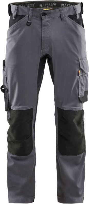 Arbeits-Hose Stretch 2D 1751 – Grau 2XL – FR(52) – SE(C58) – Kurz