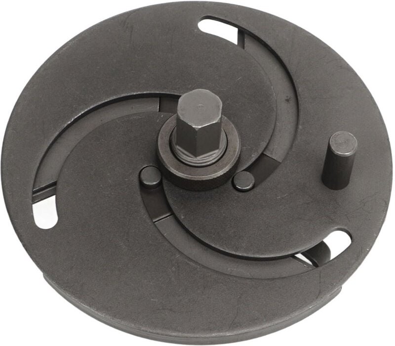 FOREHILL Kraftstoffpumpendeckelschlüssel aus Kohlenstoffstahl mit 3 verstellbaren Backen (89-170 mm) – Werkzeug zum Entf...