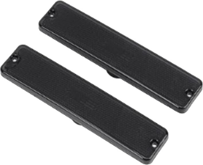 Tlily - Auto Vorderen Stoßfänger Licht Abdeckung 56001424 für Jeep Wrangler yj 1987-1995 Blinker Licht Abdeckung Schwarz