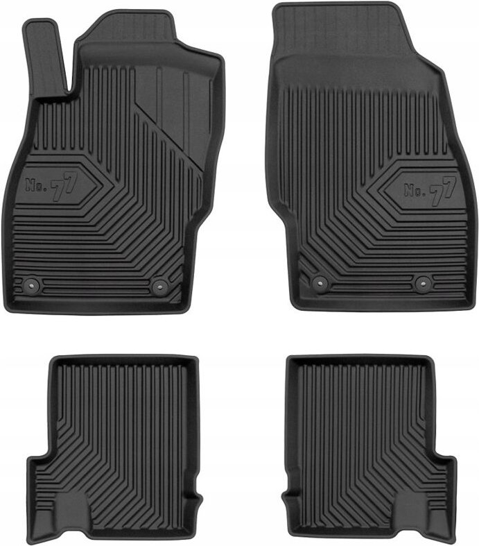 GUMMIMATTEN OPEL Adam 2012-2019 KOFFERRAUM 77