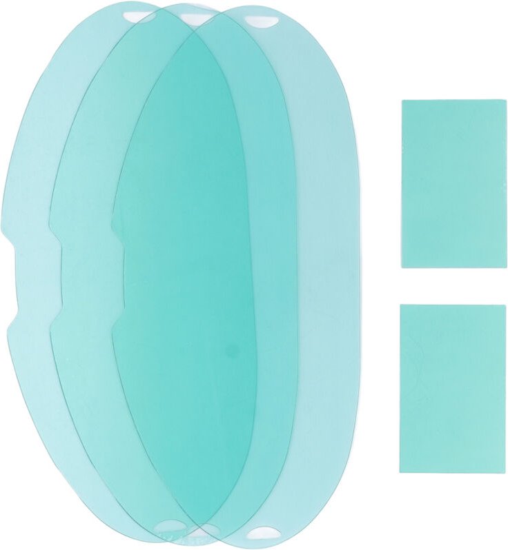 Eosnow 5PCS Große Anzeige Bildschirm Ersatz Objektiv Kompression Widerstand PC Schweißen für Schweißer