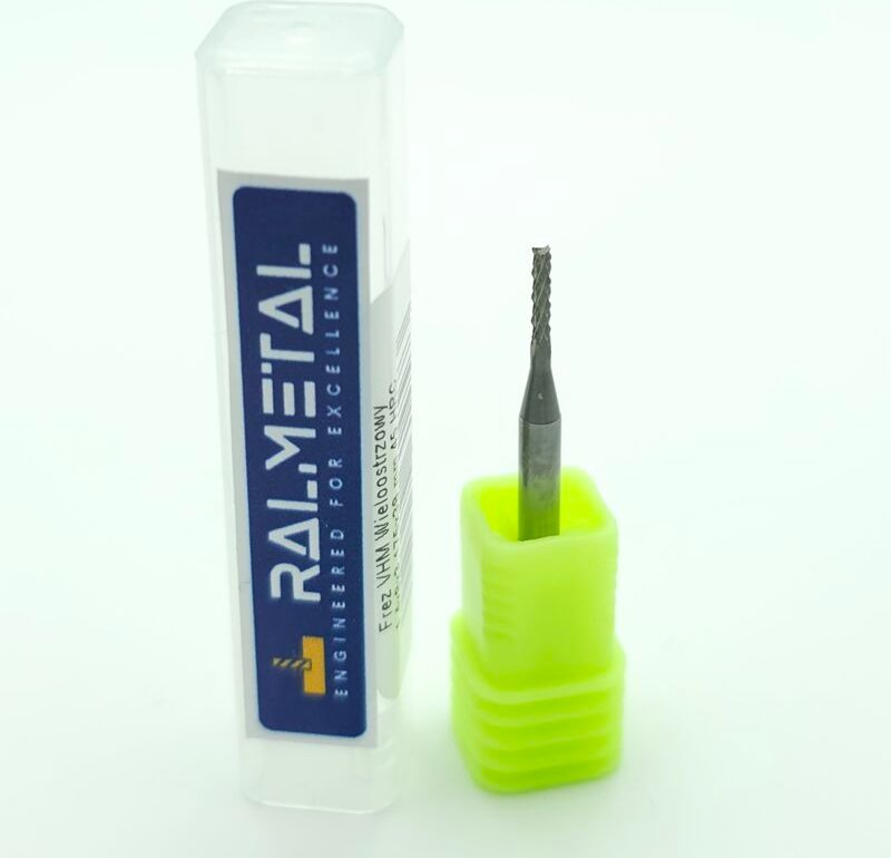 Mehrschneidiger VHM-Fräser für MDF, Leiterplatten und HDF 1,4 x 3,175 x 38