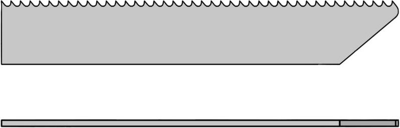 Sägeblätter für msc, 2 Stück - 27306 - Proxxon