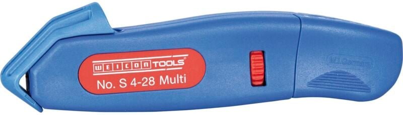 Weicon Tools - 10030001 s 4-28 Multi Abisoliermesser Geeignet für Rundkabel 4 bis 28 mm 0.5 bis 6 mm²