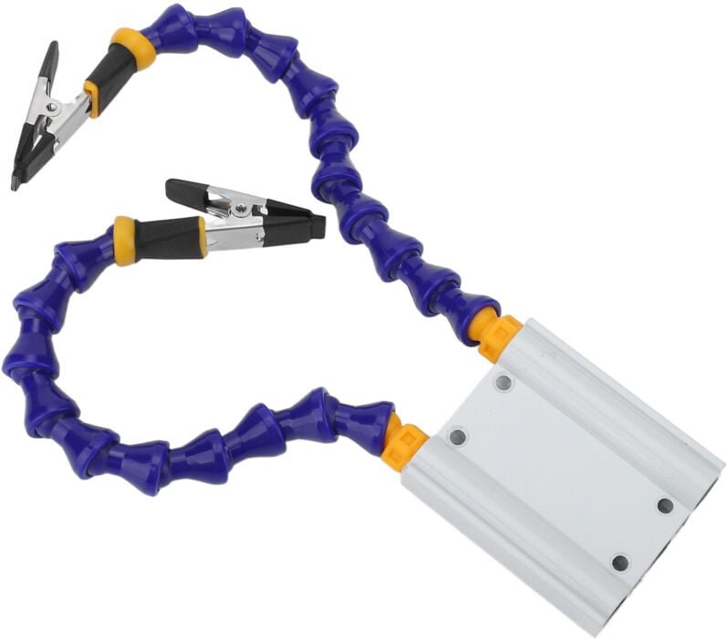 Aramox Schweißwerkzeug für das Schweißen von Aluminiumlegierungsbasen mit verstellbarem Arm für Projekte (2 Stück).