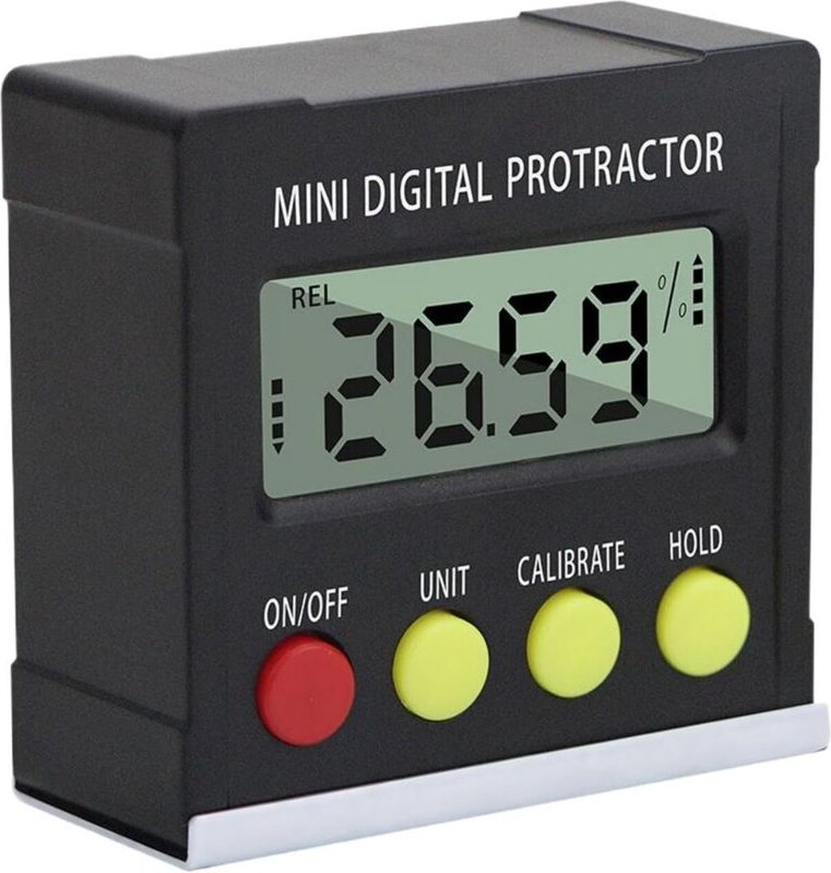 Digitaler Neigungsmesser, elektronischer magnetischer Winkelmesser, batteriebetriebene Bearbeitungswerkzeuge, Produktmaß...