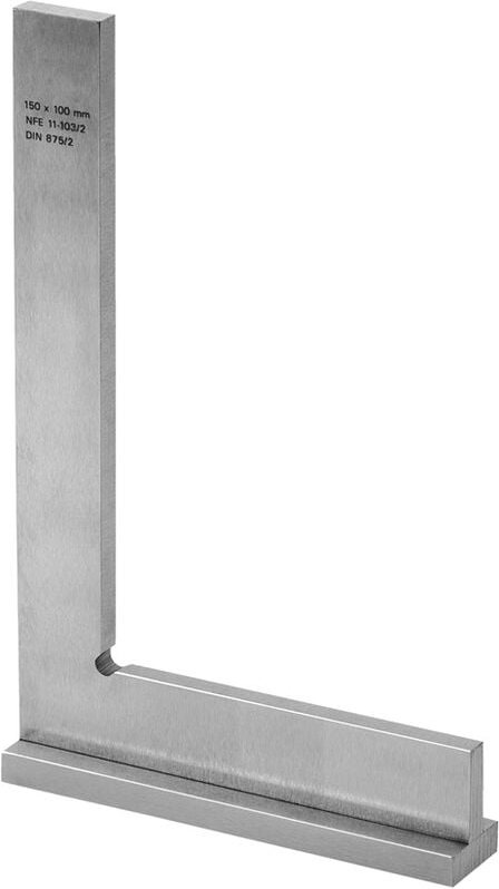 Facom DELA.1257.02 Winkel mit Anschlag Klasse II 100x70 mm