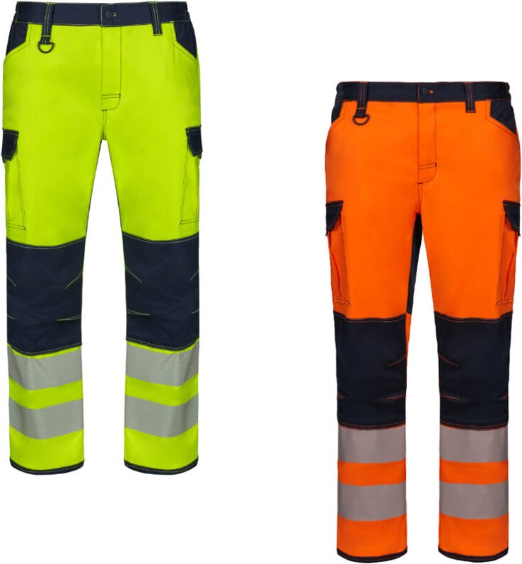 Velilla 303010S zweifarbige AV Warnschutz RS-Arbeitshose - M - Gelb