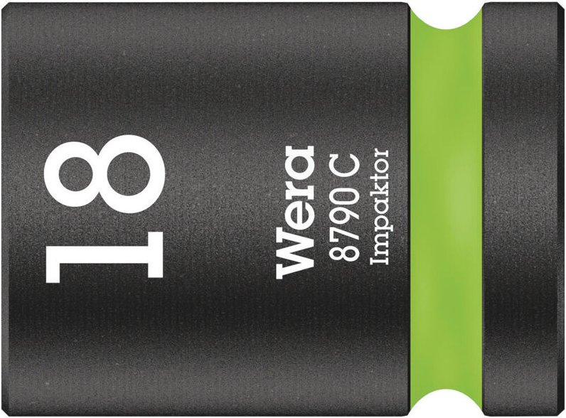 8790 c Impaktor Steckschlüsseleinsatz mit 1/2'-Antrieb, 18 x 38 mm - Wera