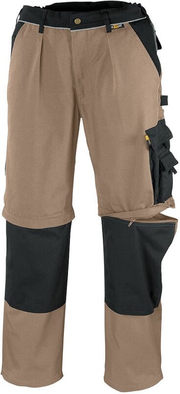 Arbeitshose Canvas 2-in-1 Bundhose khaki/schwarz Größe 58