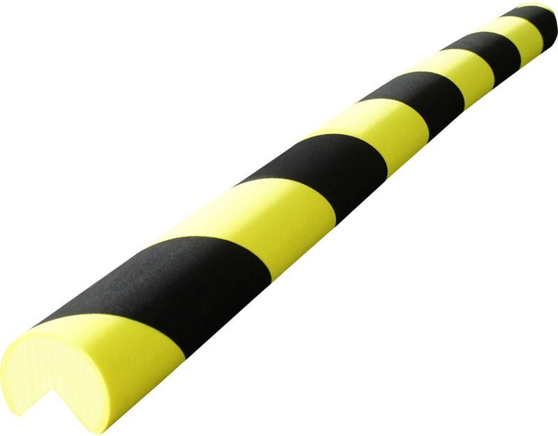 Pu 4025 nj Winkel-Schutzprofil Schwarz, Gelb (ø x l) 40 mm x 750 mm - Viso