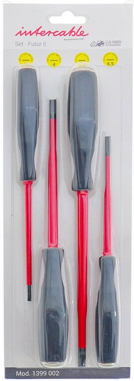 Intercable Set VDE-Schraubendreher FUTUR II - Schlitz/Kreuz 1399002