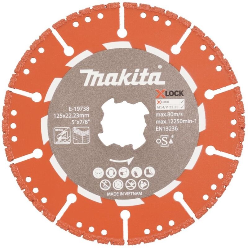 Diamanttrennscheibe x-lock Rescue 125mm - Makita