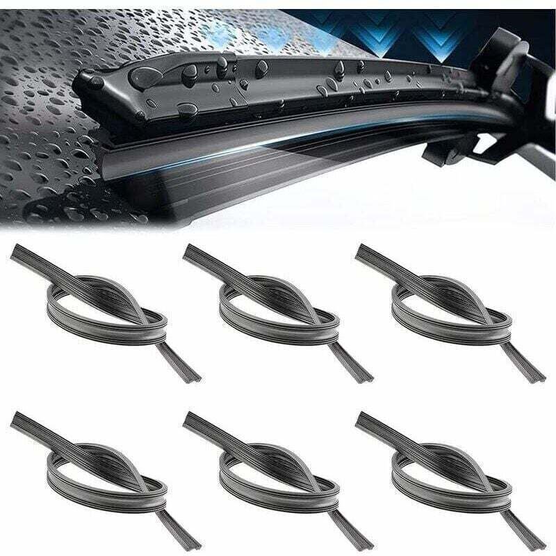 Stück Gummiwischerblätter, Ersatz-Gummiwischerblätter, 800 mm nachfüllbare Wischerblätter, Universal-Wischerstreifen