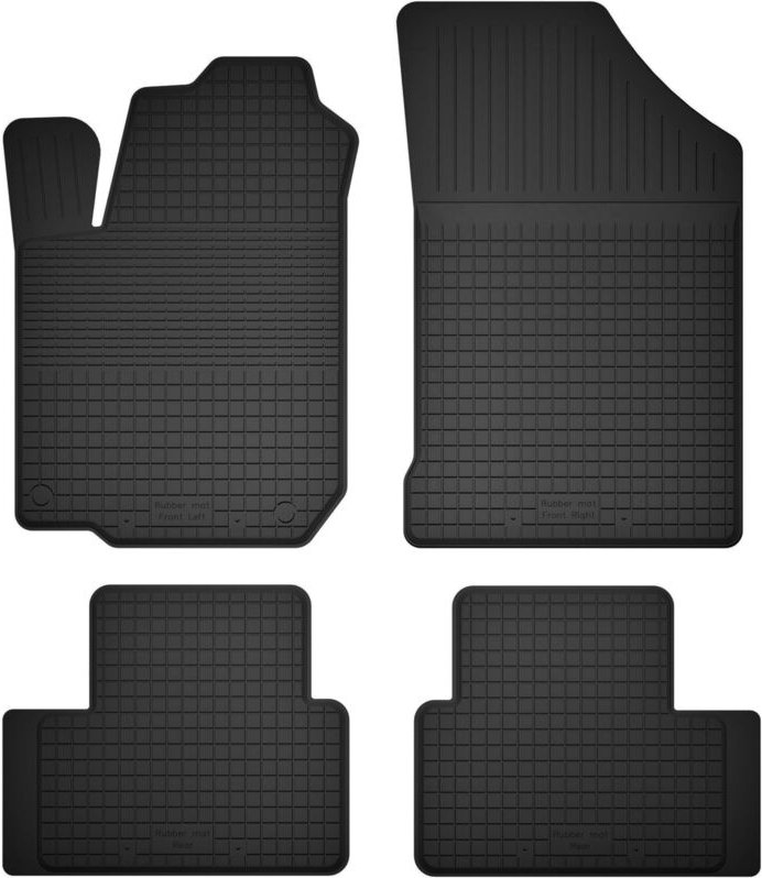 Gummi-Automatten, 4er-Set, Universalmodell: Dacia Sandero III Stepway Fließheck (2021-)