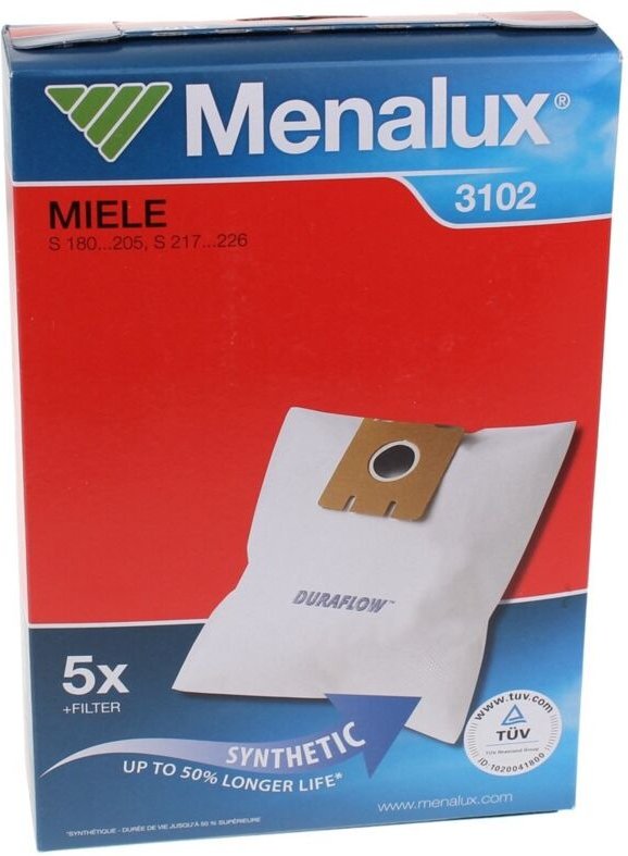 Electrolux - staubsauger beutel menalux - 3102 - 5 st. + 2 filter - 9001962019 - 7321429395724