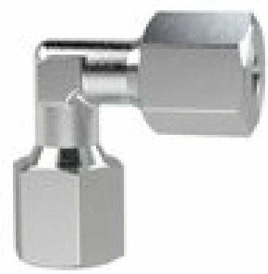 Winkel-Verschraubung, Rohr-Außen-Ø 5 mm, Stahl verzinkt - Riegler