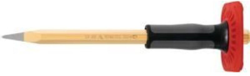 Rennsteig - Spitzmeißel Meißel Handschutz 250x16 mm Spezialstahl komplett gehärtet