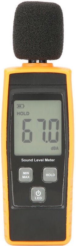 RZ1359 LCD-Digital-Schallpegelmesser, Dezibelmesser, Umgebungslärmmessgerät