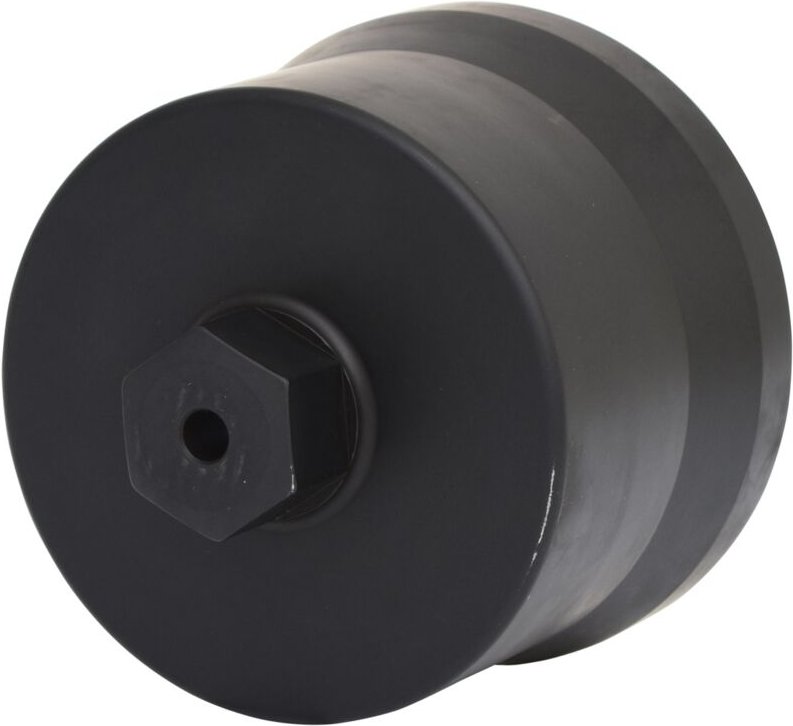 Ks Tools Achsmuttern-Schlüssel mit Führungsbund für Iveco, 110 mm