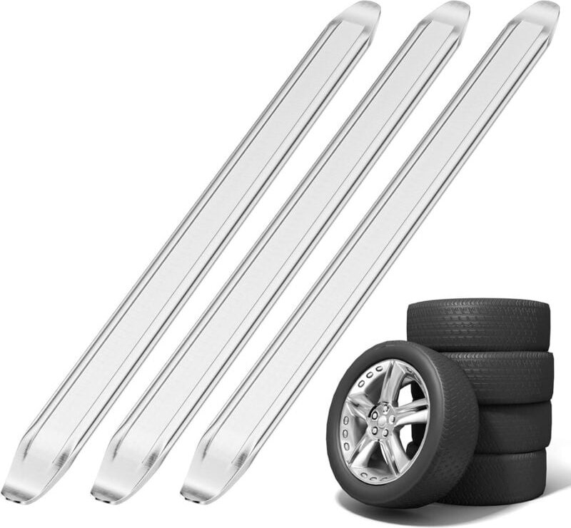 3-teiliges Motorrad-Reifenmontiergerät-Set, 30-cm-Auto-Reifenmontiergerät, Roller-Reifenmontiergerät, Metall-Reifenmonti...