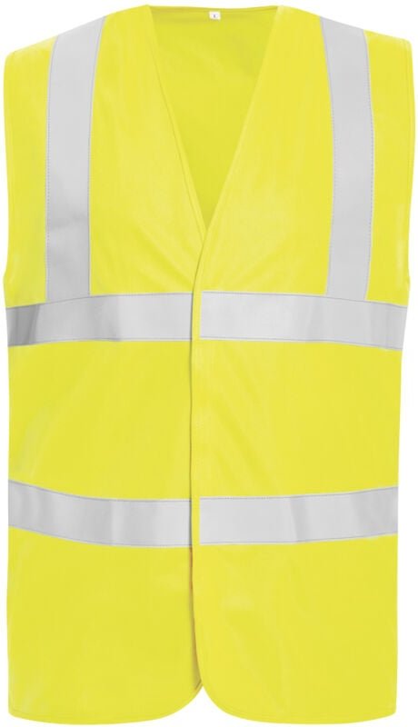 DAMIAN Warnschutz-Weste, flammhemmend Gelb Größe 1-M(50/52)