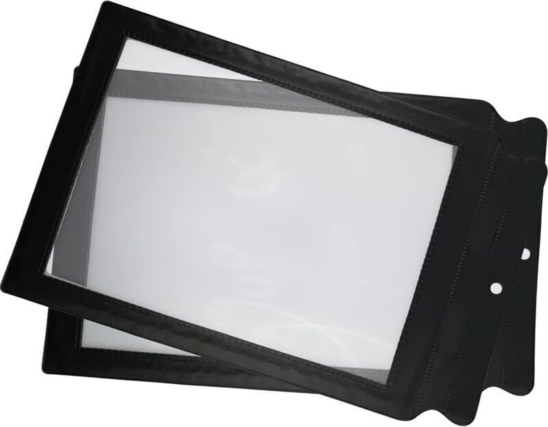 2er-Pack große Leselupen - A4 - sehr leicht und bruchsicher - A4-Linse - 3-fache Vergrößerung - für Bücher, Zeitungen, L...