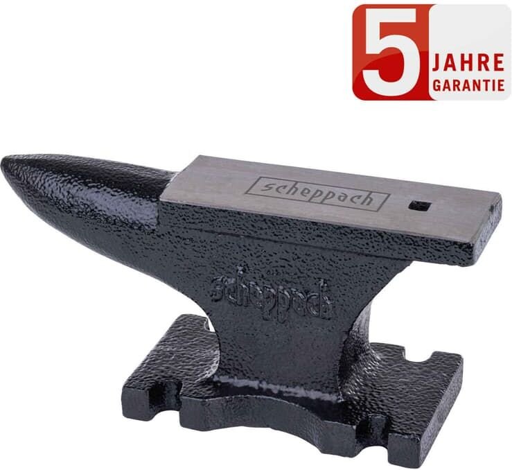 Scheppach - Schmiedeamboss GEA4500 142x52 mm Ambossfläche Gusseisen