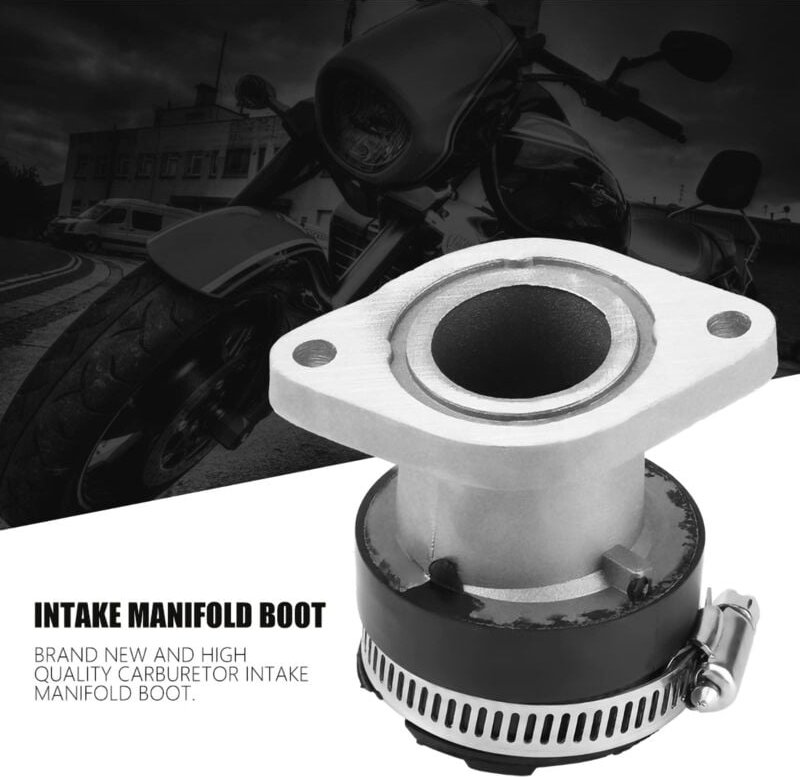 Ej.Life Vergaser-Ansaugkrümmermanschette aus Robustem Kunststoff, Perfekt Passend fürBear Tracker 250 1999–2004 A