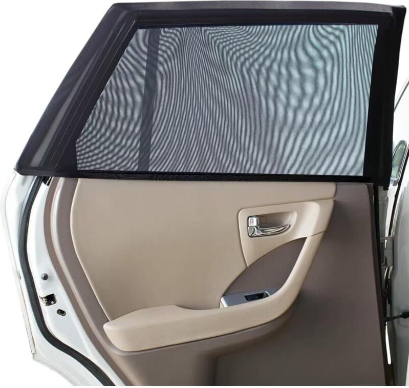 Geeignet für die meisten Fahrzeuge, Sonnenschutzblende für Autos, 2er-Set, doppelseitiger UV-Schutz, reduziert Hitze und...