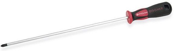 Profi CrMo Schraubendreher, S/Lang, PH1x250 mm Dogher 334-PH1-250