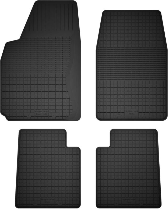 Gummi-Automatten, 4er-Set, Universalmodell: Mercedes ML W164 SUV (2005-2011)