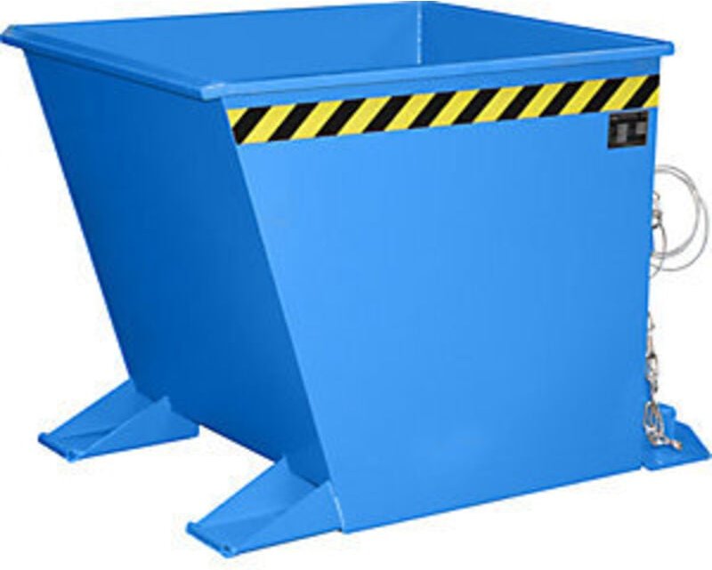 Bauer Spänebehälter SGU-RZ 30, lackiert, Lichtblau