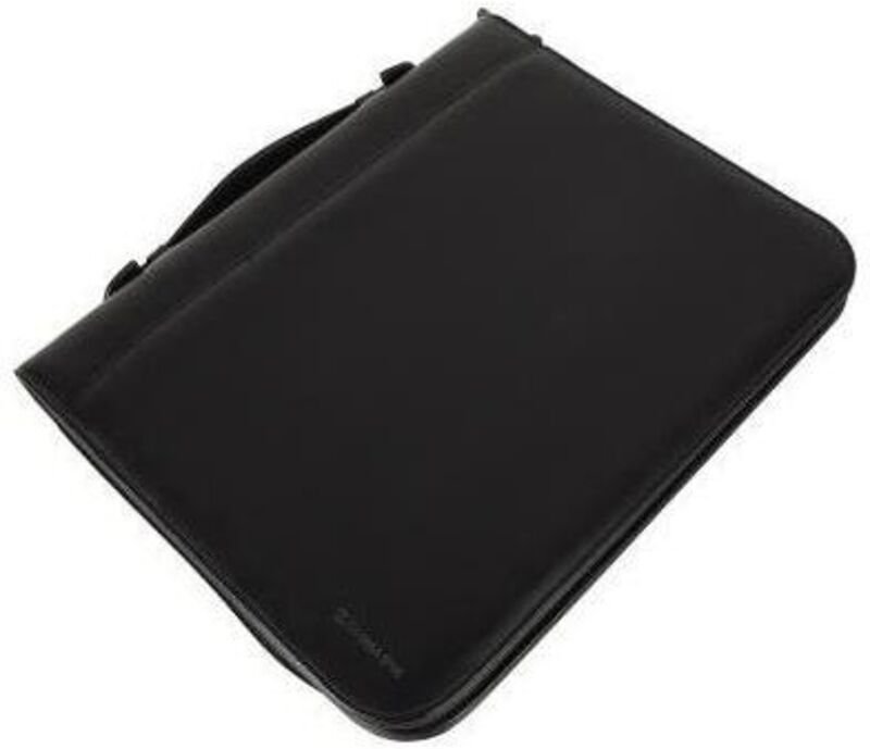 Schreibmappe essen 37 x 30 x 4,5 cm (b x h x t) Lederimitat schwarz