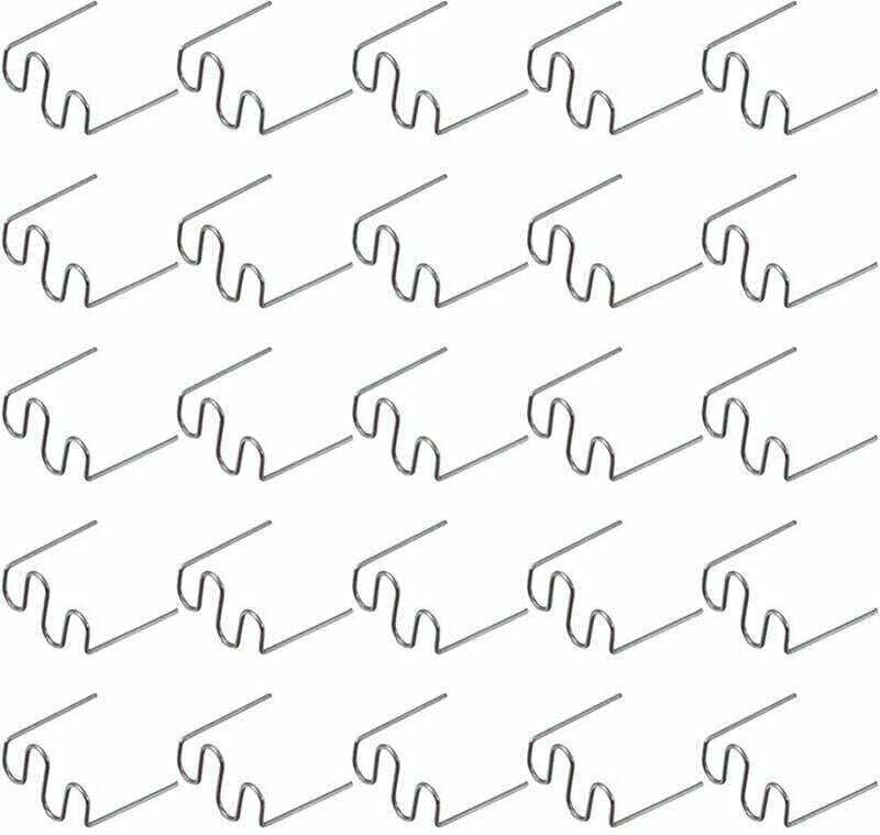 500 Stück Heißschweißklammern für Kunststoffreparaturmaschinen, Autostoßstangenreparatur, vorgeschnittene Wellenklammern...