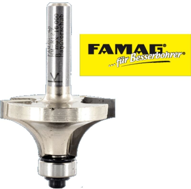 HM-Abrundfräser D38,1 B19,1 R12,7 GL 57 mm