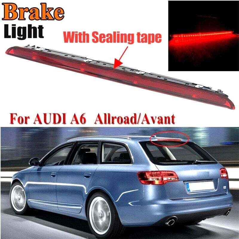 Dritte Bremsleuchte für A-udi A6 Avant 2005-2008 4F9945097 (Rot)